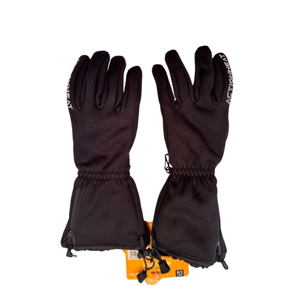 Action Heat Men's Size S/M Battery Powered Waterproof Heated Gloves NWT Touch Sc - Picture 1 of 7